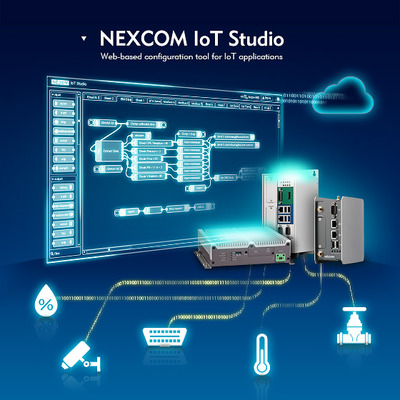 新漢免費開放NEXCOM IoT Studio聯網軟件工具下載，簡化編程開發、加速物聯網創新